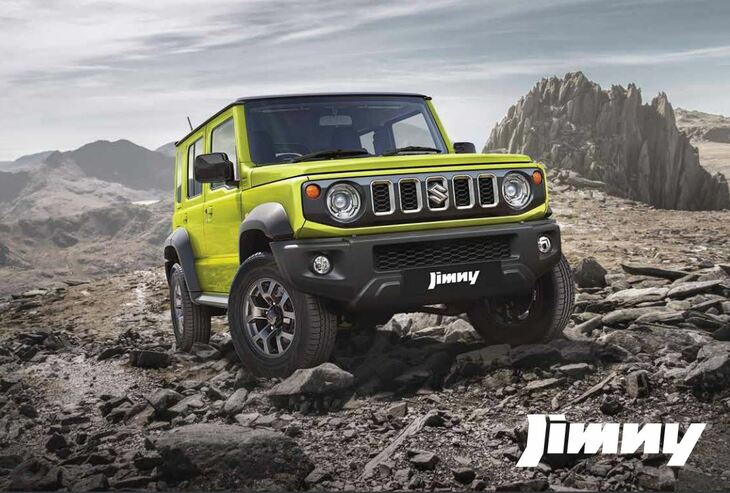 間もなく発売される「スズキ・ジムニー5ドア」。……ただしインドで。