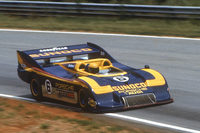 1973年のカナディアン-アメリカン・チャレンジカップでシリーズチャンピオンに輝いた、ペンスキーチームの「ポルシェ917/30」。排気量5.4リッターの12気筒ターボエンジンは、1000馬力を優に超える最高出力を発生した。