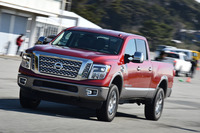 北米専用フルサイズピックアップトラックの「タイタンXD」。