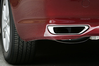 ディフューザーは、バンパー内に組み込みボディ一体になった。