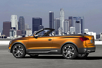 オープントップのSUV「アウディ・クロスカブリオレクワトロ」をLAショーで発表【LAショー07】の画像