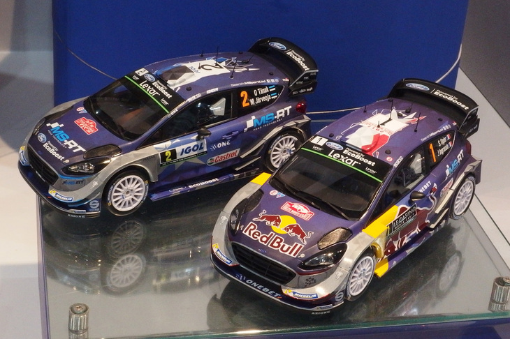 BELKITSの1/24「フォード・フィエスタRS WRC 2017」。2020年発売予定で価格は7800円。