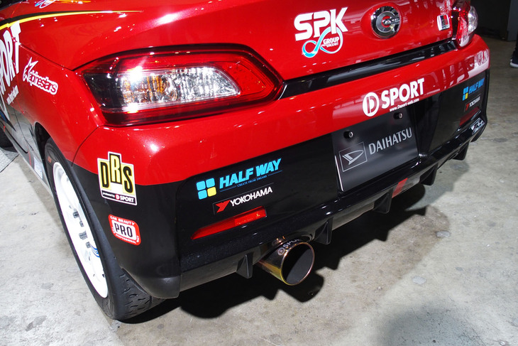 ダイハツ・コペンGRスポーツ（ラリー参戦車両）