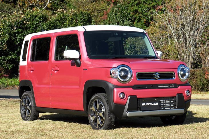 スズキ・ハスラー ハイブリッドXターボ（4WD）（エクステリア）