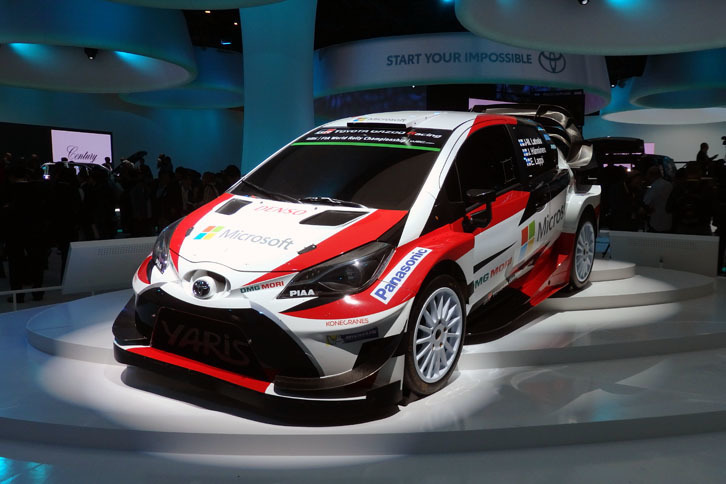 トヨタ・ヤリスWRC 2017年参戦モデル（2017モデル レプリカ）