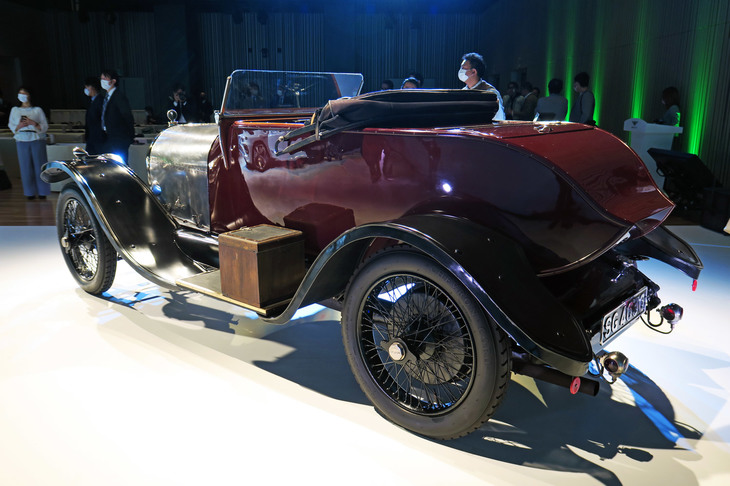 貴重な「ベントレー3リッター」。埼玉県加須市にあるロールス・ロイスとベントレーの博物館「ワクイミュージアム」が収蔵している個体だ。