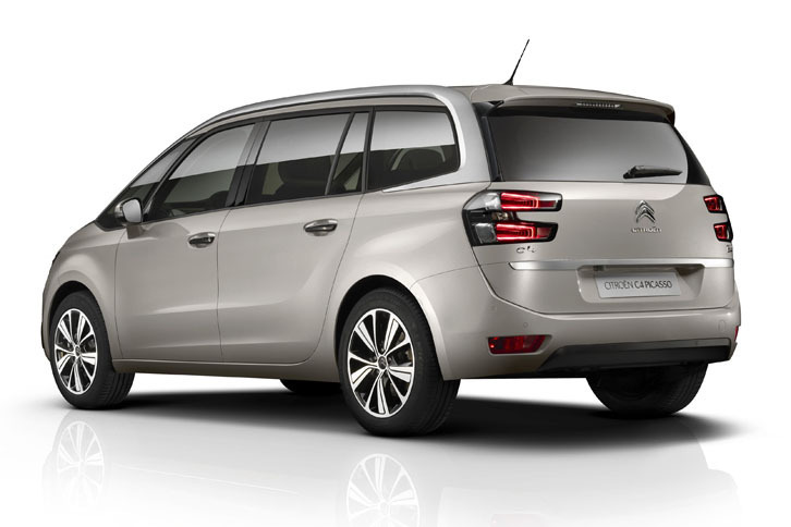 
	
	「シトロエンC4ピカソ」のバックショット。ボディーカラーは新色のサーブル。これも含めて全6色が用意される。
	
	「シトロエンC4ピカソ」のバックショット。ボディーカラーは新色のサーブル。これも含めて全6色が用意される。