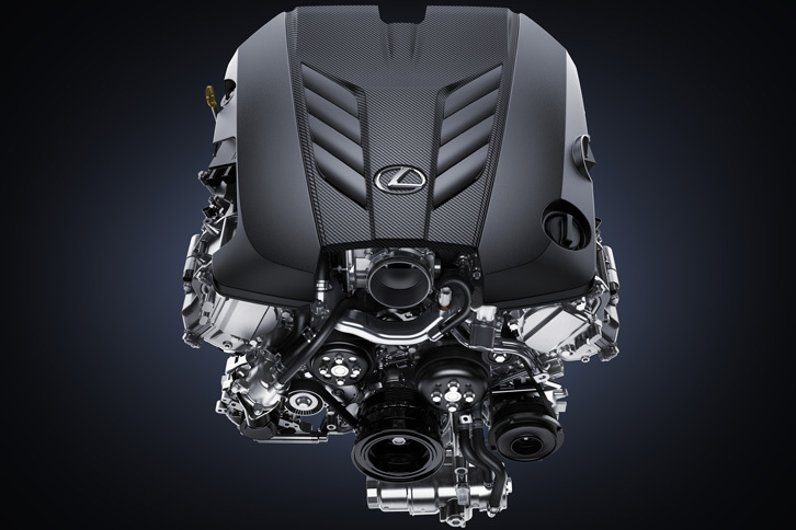 レクサスLC500（5リッターV8エンジン）