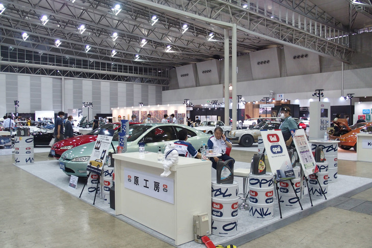 原工房のブースの様子。