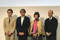 サポートメンバーの皆さん。左から川又俊明さん、小山薫堂さん、生駒芳子さん、下川一哉さん。