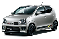 2015年12月24日に発売された「アルトワークス」（現行アルトには設定なし）。当初はワークスを設定する予定はなかったが、同年3月の「ターボRS」発売時に「MTで乗りたい」という声が多かったゆえの対応だったという。