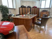 フィアット歴史センターに再現されたジアコーザの執務室。