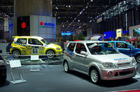 スズキ、三菱ブース【ジュネーブショー03】の画像