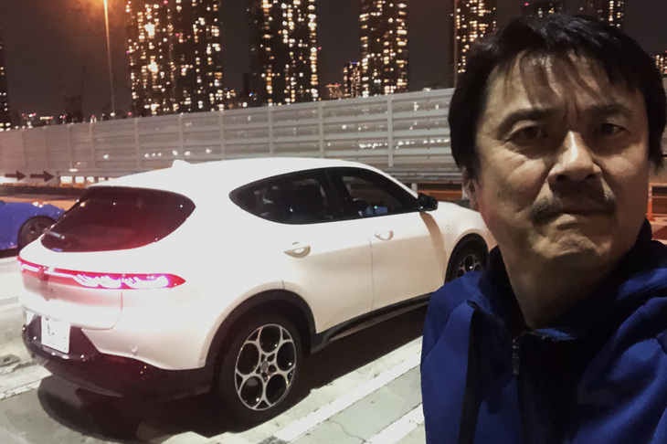 「トナーレ」はアルファ・ロメオ初となるマイルドハイブリッドパワートレインを搭載するコンパクトSUV。JAIAの試乗会で乗ることができなかったので、今回の首都高試乗はいつにも増して楽しみだった。