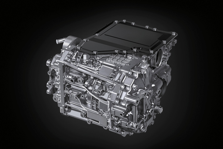 最高出力80kW（109PS）を発生するリア用「eAxle」。