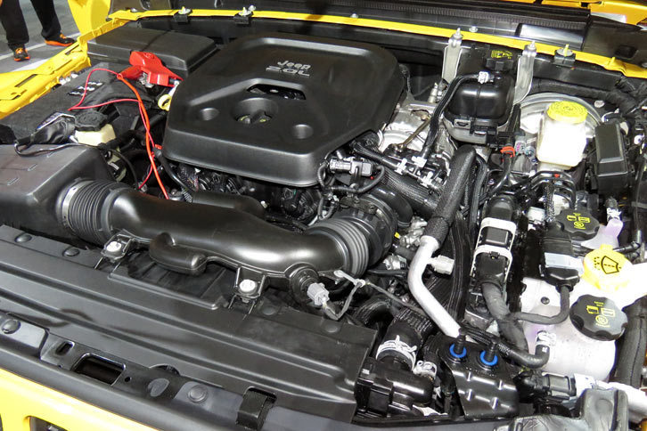 ジープ・ラングラー アンリミテッド ルビコン（エンジン）