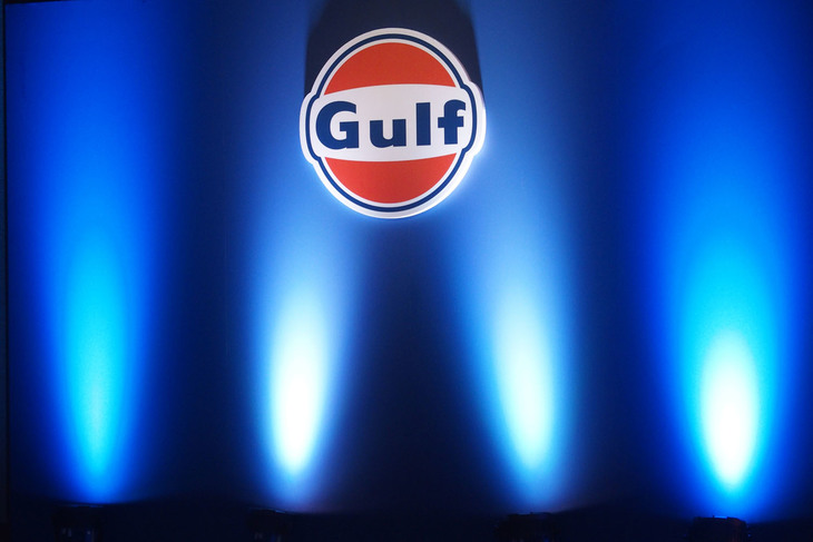 「マクラーレン・エルヴァ」発表イベント会場の様子。