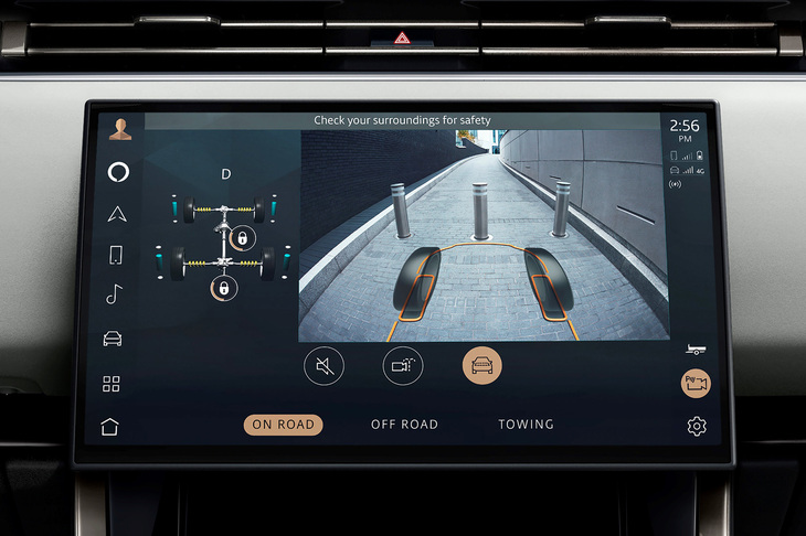 3Dサラウンドカメラの一部であるClearSightグラウンドビュー機能が全車に標準で装備される。