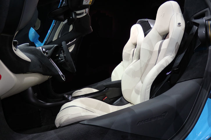 マクラーレン570Sスパイダー（インテリア）