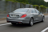 メルセデス・ベンツS550ロング（FR/7AT）／S400ハイブリッド エクスクルーシブ（FR/7AT）【試乗記】 この車を見よ の画像12