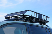 同じくディーラーオプションのルーフラックセット。