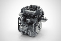 新型1.5リッター直3ガソリンエンジン。