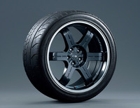 同じく、オプション「For TRACK PACK」の「レイズ製鍛造アルミホイール」。「スペックV」用と同じもの。