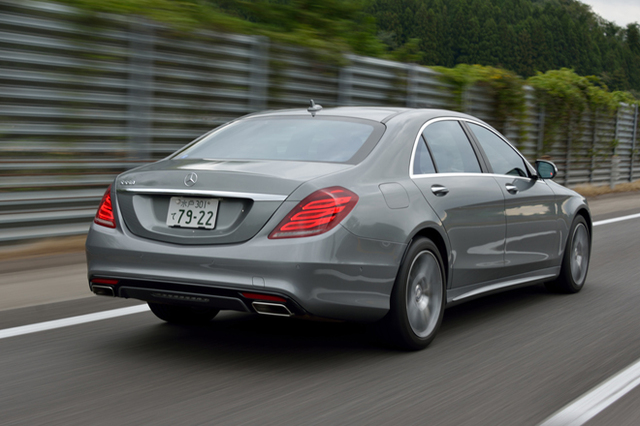 メルセデス・ベンツS550ロング（FR/7AT）／S400ハイブリッド