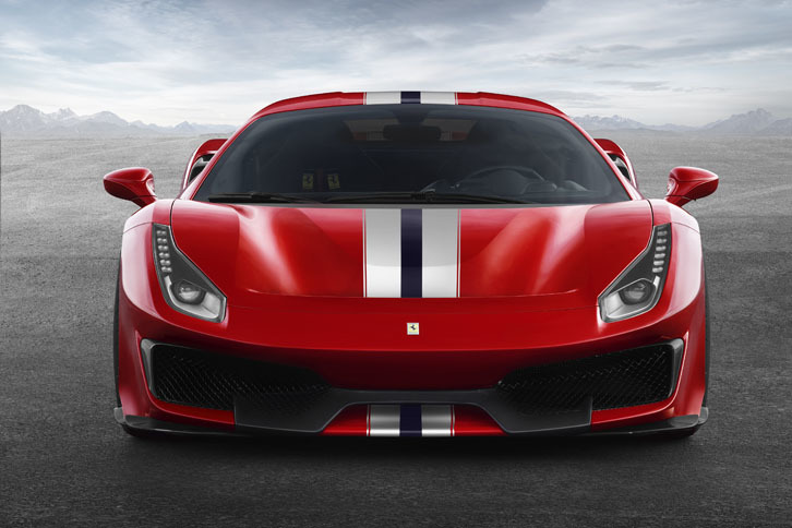 フェラーリ488ピスタ（エクステリア）