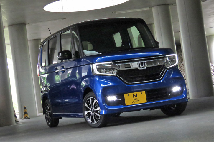 ホンダN-BOXカスタムG・L Honda SENSING（エクステリア）