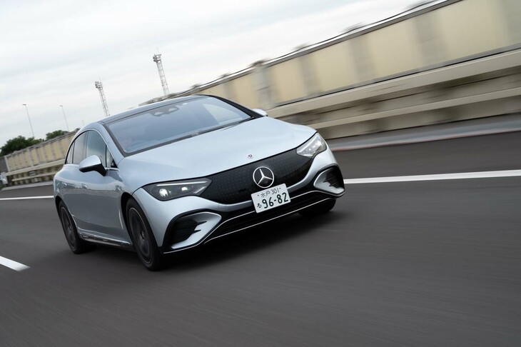 駆動用バッテリーの容量は90.6kWh。WLTCモードの一充電走行距離は624km。