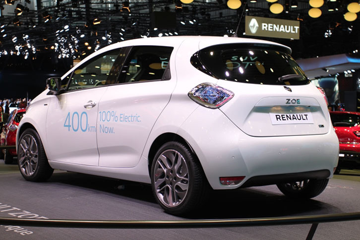 ルノー・ゾエ（エクステリア）