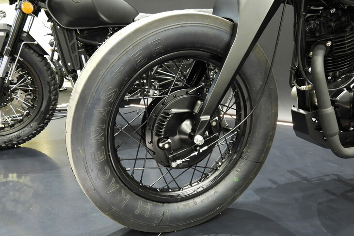 「マット・サバス250」のカスタムバイク。