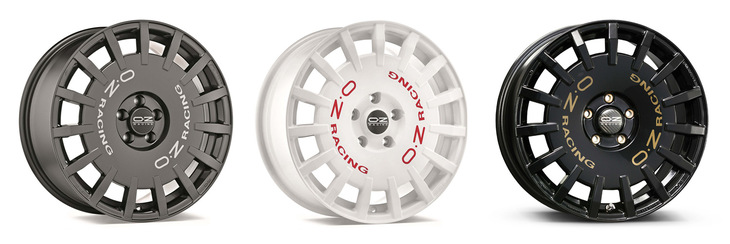 
	【スペック】
	サイズ：17インチ 7J～8J、18インチ 7.5J～8J、19インチ 8J～8.5J 価格：5万1700円～8万1400円
	対応車種：アルファ・ロメオ・ジュリエッタ、フィアット500、アバルト595、ランチア・デルタ、MINIジョンクーパーワークス、BMW X2、アウディQ2、メルセデスAMG A35、フォルクスワーゲン・ゴルフR、ランドローバー・レンジローバー イヴォーク、ルノー・カングー、プジョー308GTI 、DS 3、スズキ・スイフトスポーツ 、スバルWRX STI、トヨタ・セリカ 、ホンダ・シビック タイプR、三菱エクリプス クロス、マツダCX-3、日産エクストレイル、フォード・エスコートRS2000、ボルボXC40ほか
	