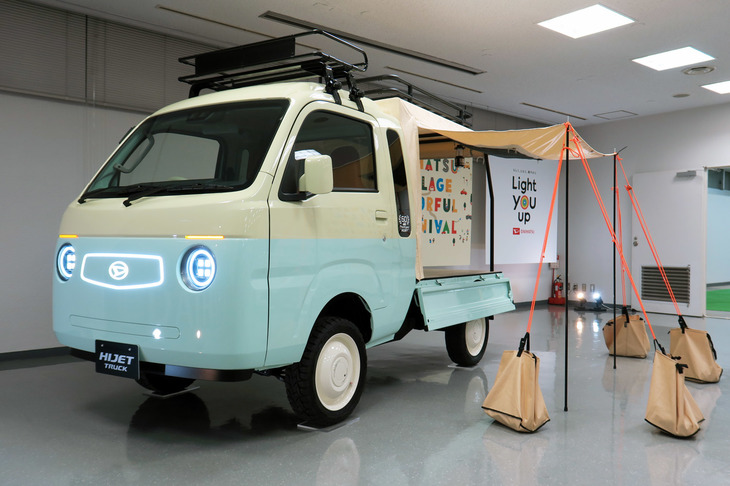 ダイハツ・ハイゼット ジャンボ キャンパーVer.（エクステリア）