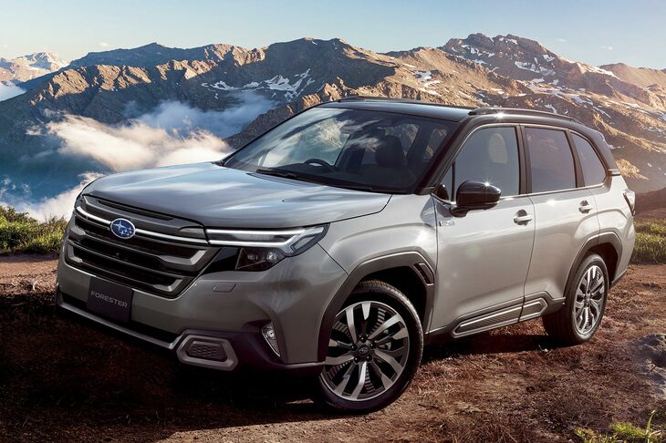 6代目となる新型「スバル・フォレスター」。今やスバルの世界戦略を担う、看板車種の一台だ。