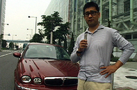 
	自動車テクノロジーライターの松本英雄氏。
	 