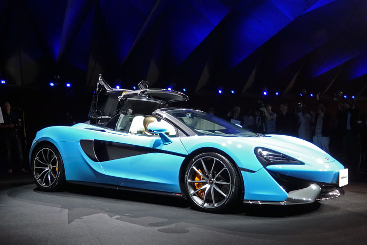 マクラーレン570Sスパイダー（エクステリア）