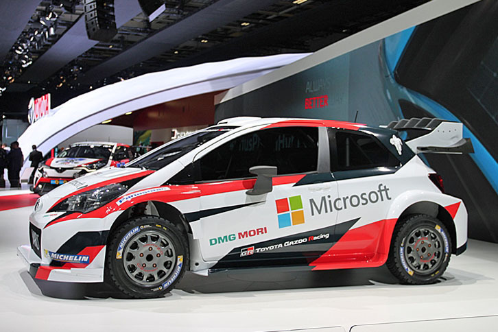 トヨタ・ヤリスWRCテストカー（エクステリア）