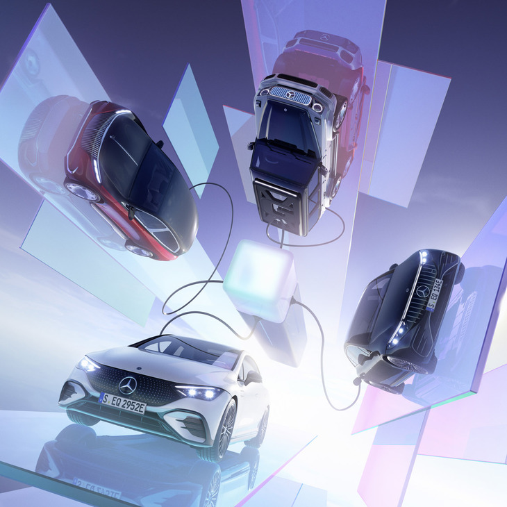 メルセデス・ベンツグループはサブブランド「メルセデスEQ」を擁し、電気自動車の開発・販売を推進している。