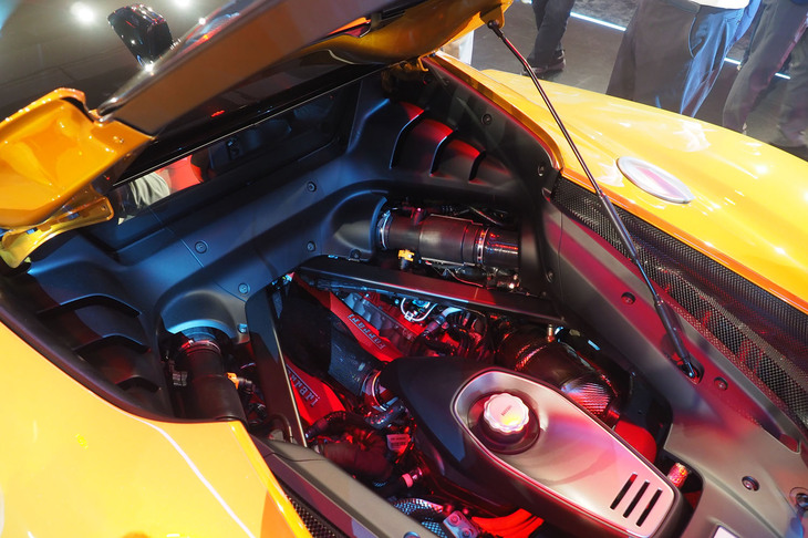 フェラーリ849テスタロッサ（エンジン）