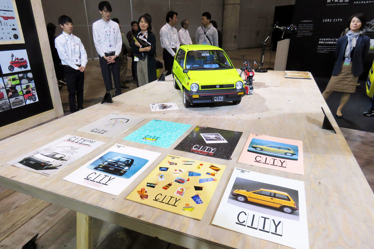 ホンダブースの様子。