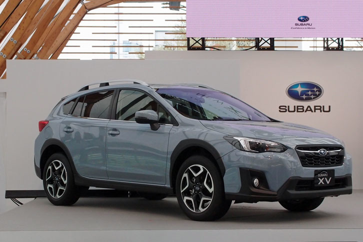 新生スバルの新型車第1弾となった2代目「スバルXV」。内外装の刷新に加えて、悪路走破性能や安全性能など、全方位的に進化を遂げている。