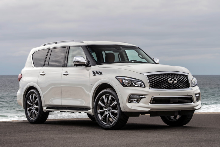 日産車体の生産拠点は、湘南工場と日産車体九州の2カ所。前者では主に商用車を、後者では海外向けのSUVやミニバンを生産している。写真は日産車体九州で生産される「インフィニティQX80」。