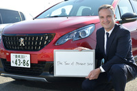 
	撮影に応じていただいたプジョー・シトロエン・ジャポンのマーケティング部長ジャン・ミッシェル・オモンさん。「DS 7クロスバック」の美しさに注目してほしいそうです。
	