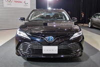 2017年のデトロイトショーでデビューした新型「カムリ」。日本ではハイブリッドモデルのみが販売される。
