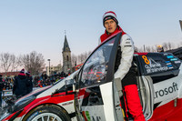 もはや手がつけられない速さを身につけたタナック。「トヨタ・ヤリスWRC」との相性もピッタリなのだろう。