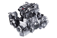 「アルファ・ミト スプリント／コンペティツィオーネ」に搭載される、1.4リッター直4ターボの「マルチエア」エンジン。