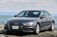 2016年2月に日本に導入された新型「アウディA4」。前身の「アウディ80」の時代を含めると、現行型は9代目のモデルにあたる。