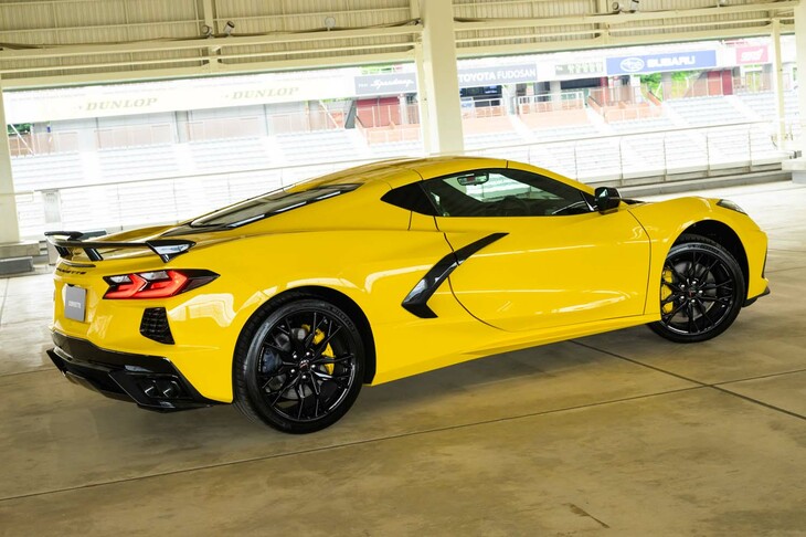 シボレー・コルベット イエロージャケットエディション（写真：ゼネラルモーターズ・ジャパン）